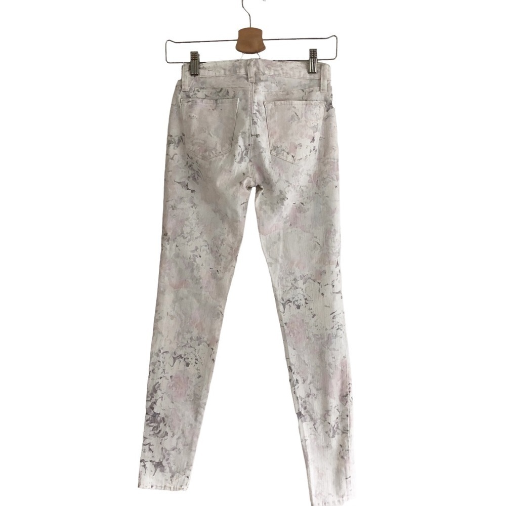 J Brand Jean Super Skinny Ghost Rose Floral Size 25 - Picture 2 of 11